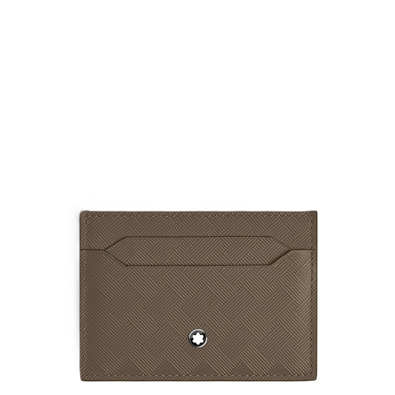 Montblanc Extreme 3.0 5X110X75Mm Noisette Leather Card Holder With 5 Credit Card Slots