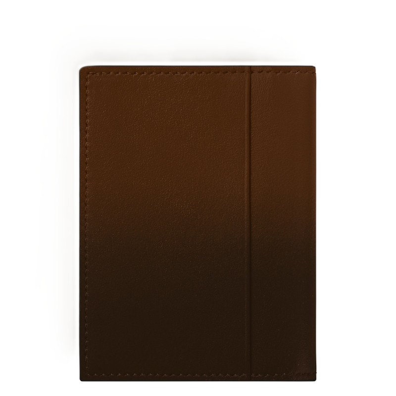 Montblanc Meisterstuck Sfumato Brown Leather Bifold Card Holder