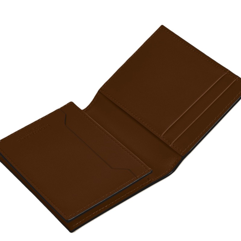 Montblanc Meisterstuck Sfumato Brown Leather Bifold Card Holder