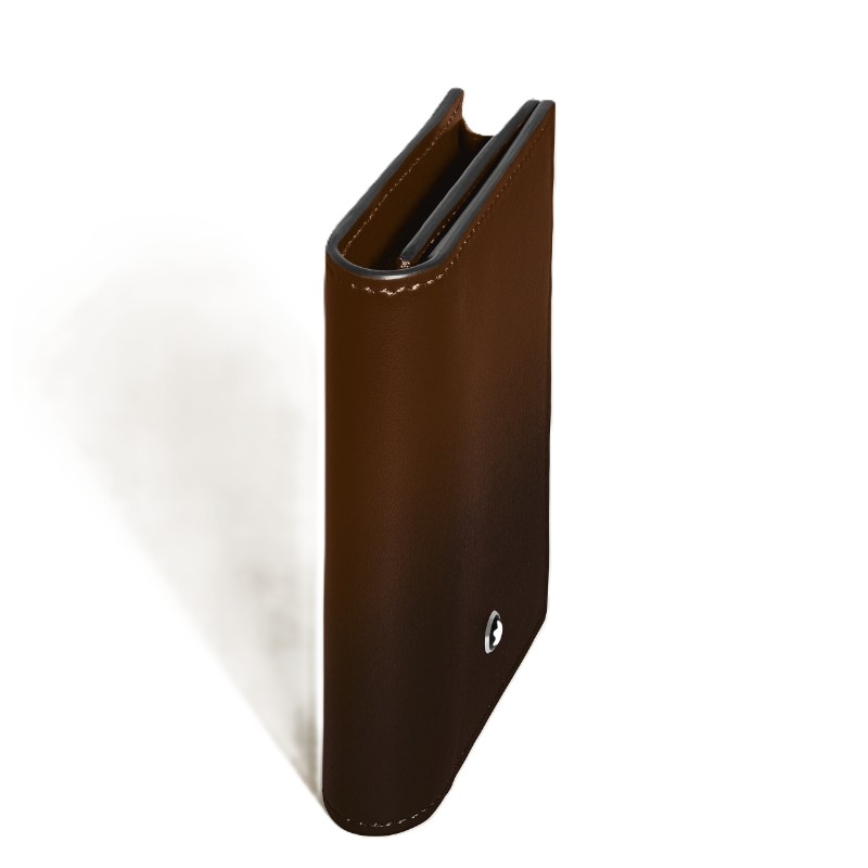 Montblanc Meisterstuck Sfumato Brown Leather Bifold Card Holder