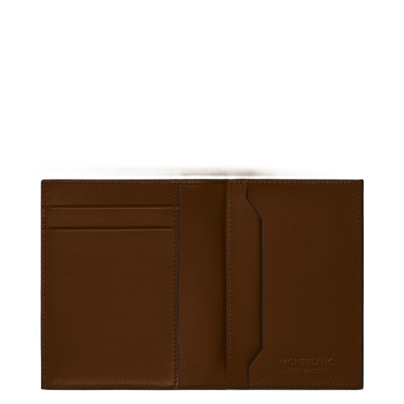Montblanc Meisterstuck Sfumato Brown Leather Bifold Card Holder