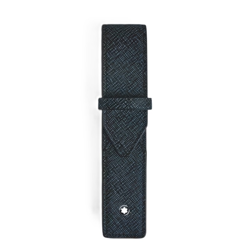 Montblanc Sartorial Tweed Blue 1 Pen Pouch