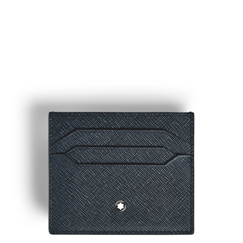 Montblanc Sartorial Tweed Blue Card Holder