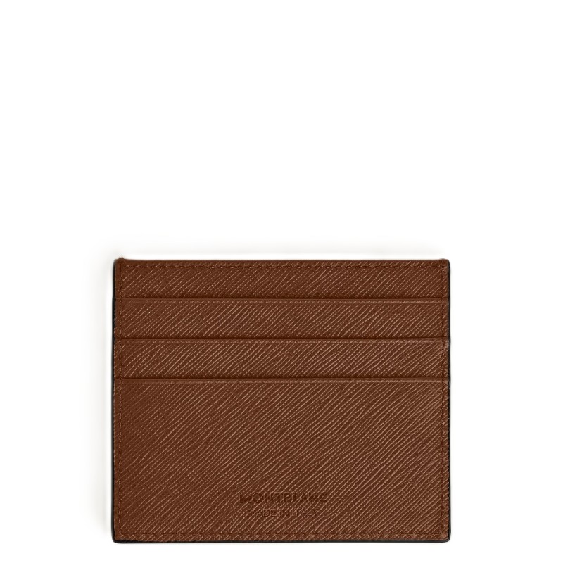 Montblanc Sartorial Fauve Leather Card Holder