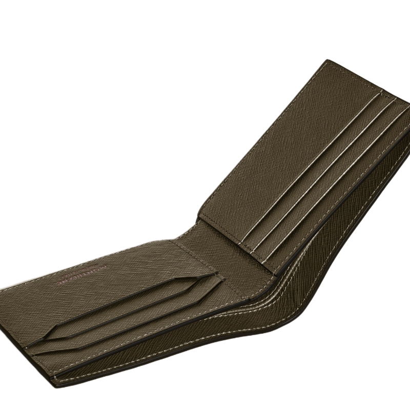 Montblanc Sartorial Khaki Leather Wallet