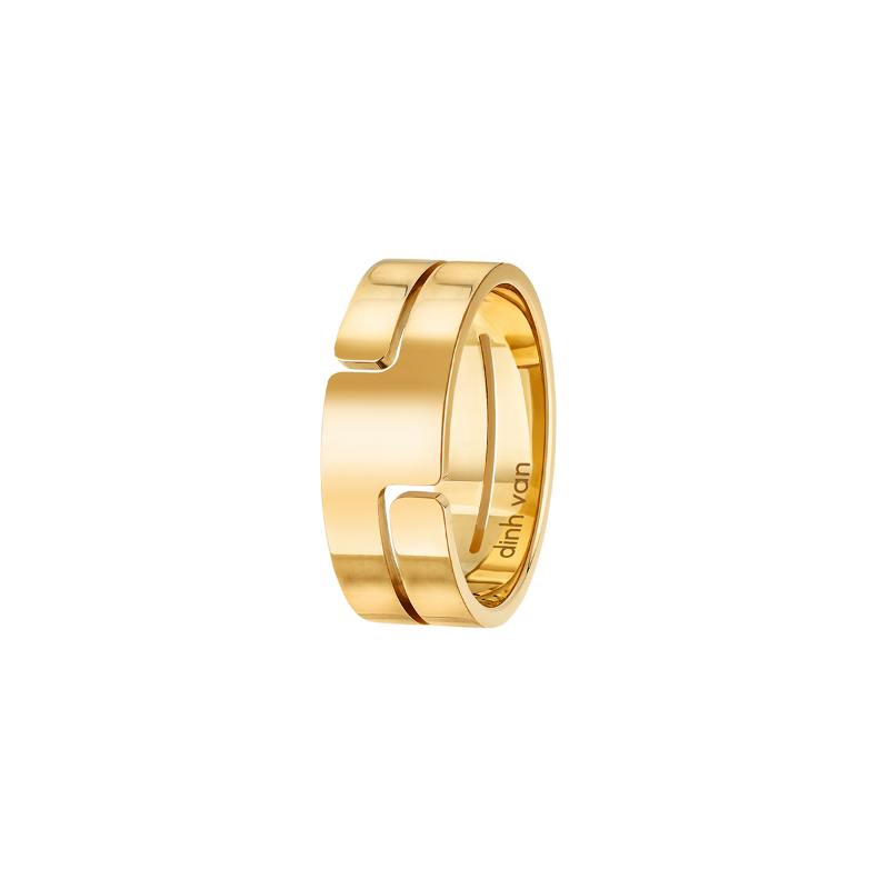 18K Yellow Gold Seventies Medium Model Ring