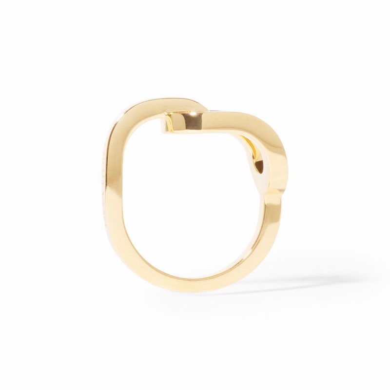 18K Yellow Gold Maillon Large Ring