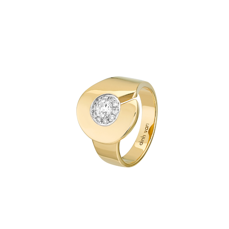 18K Yellow Gold Menottes R15 Ring