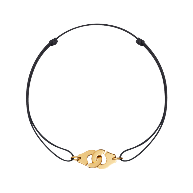 18K Yellow Gold Menottes R12 Cord Bracelet