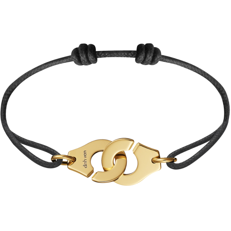 18K Yellow Gold Menottes R15 Cord Bracelet