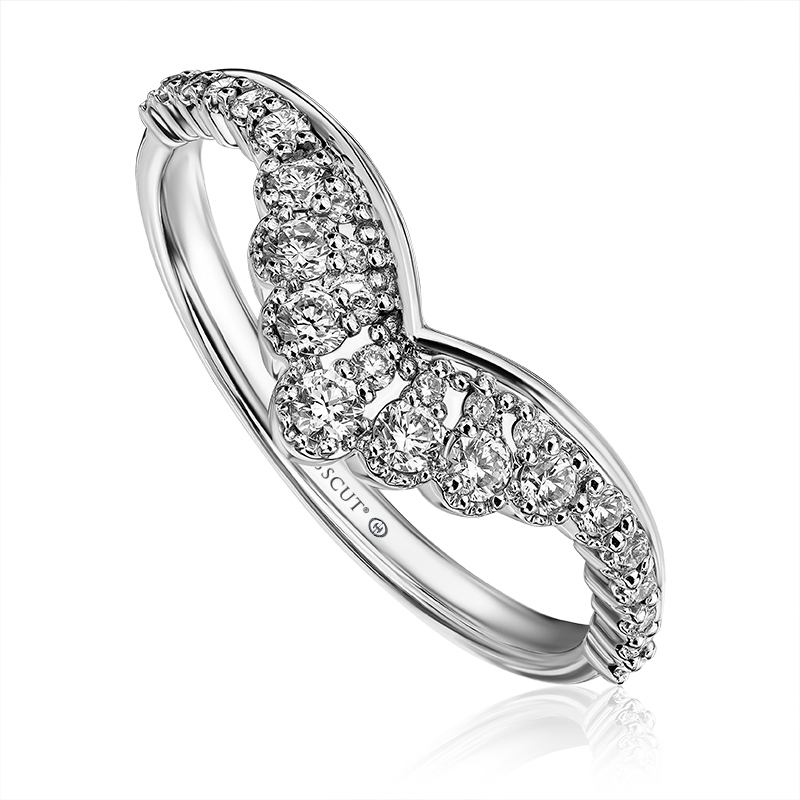 Christopher Designs Curved V Ring