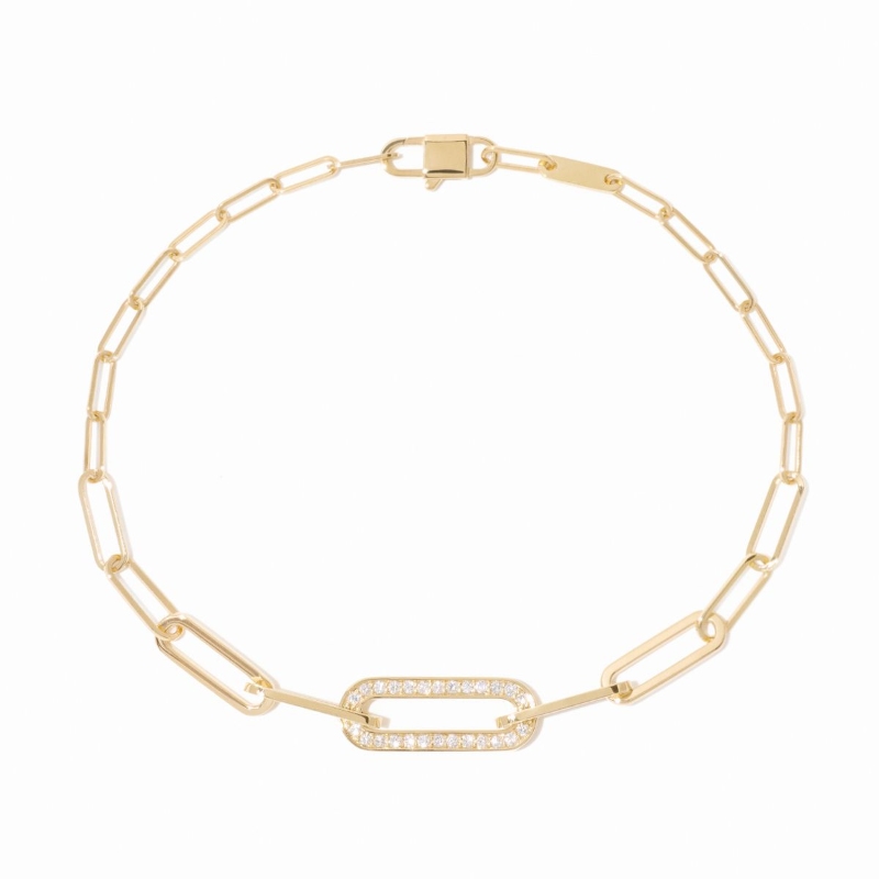 18K Yellow Gold Maillon Small Bracelet