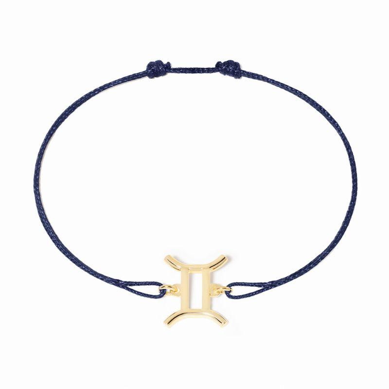 18K Yellow Gold Les Signes Gemini Cord Bracelet