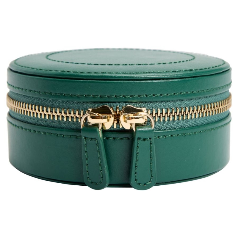 Wolf 1834 Sophia Forest Mini Round Zip Case