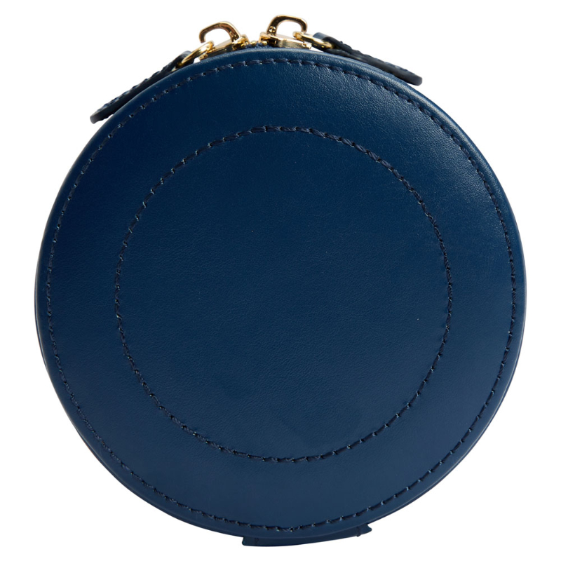 Wolf 1834 Sophia indigo Mini Round Zip Case