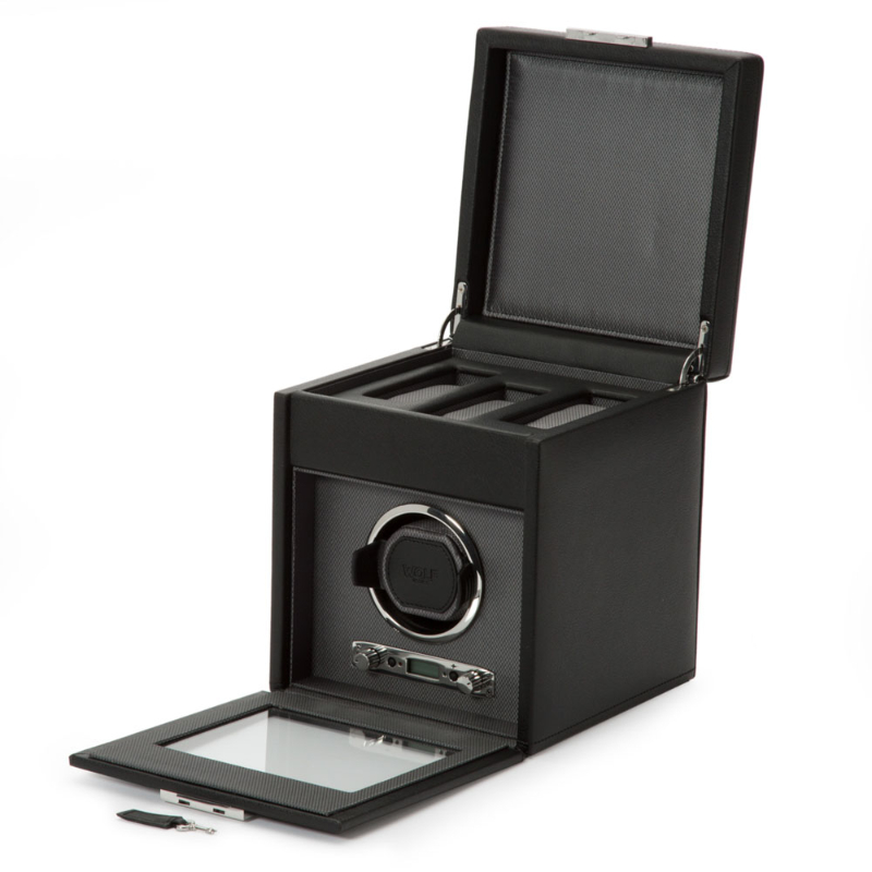 Wolf Viceroy Black Single Watch Winder
