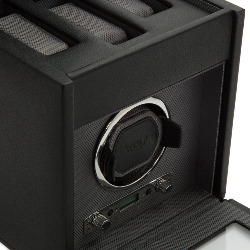 Wolf Viceroy Black Single Watch Winder