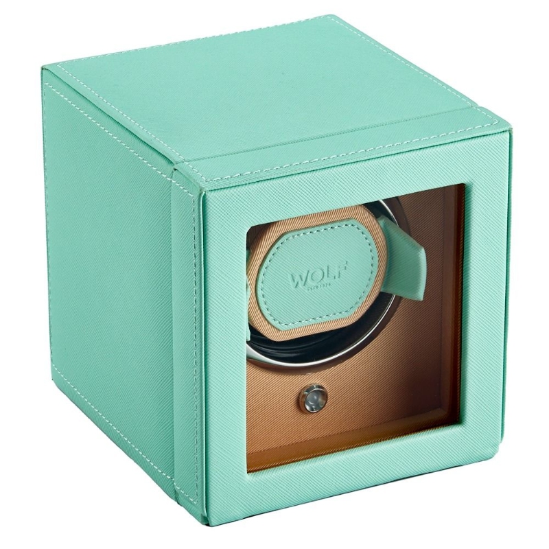 Wolf Cub Seltzer Mint/Peach Single Watch Winder