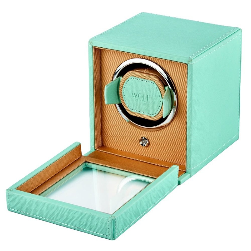 Wolf Cub Seltzer Mint/Peach Single Watch Winder