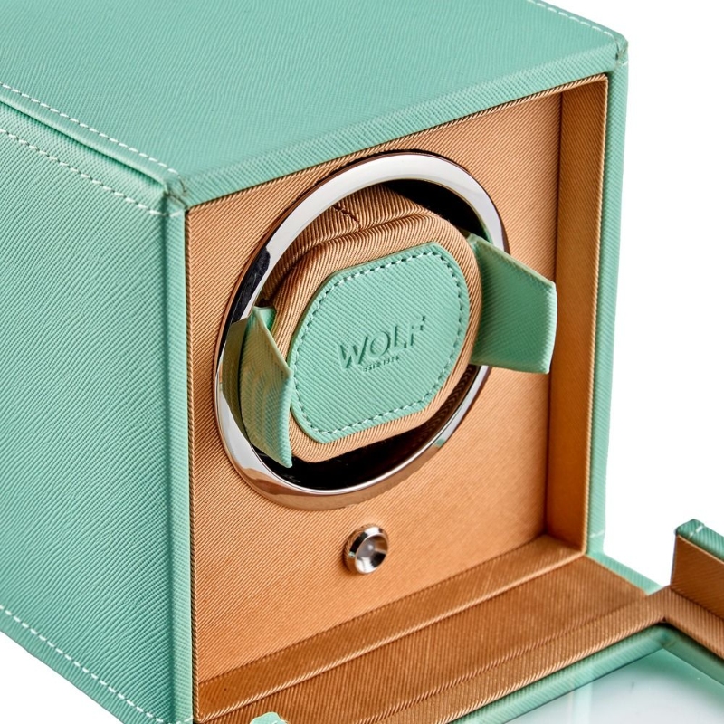 Wolf Cub Seltzer Mint/Peach Single Watch Winder