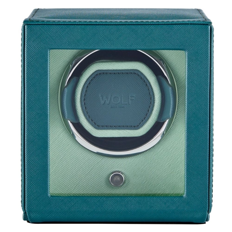 Wolf Cub Seltzer Teal/Mint Single Watch Winder