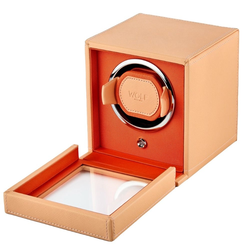 Wolf Cub Seltzer Peach/Orange Single Watch Winder