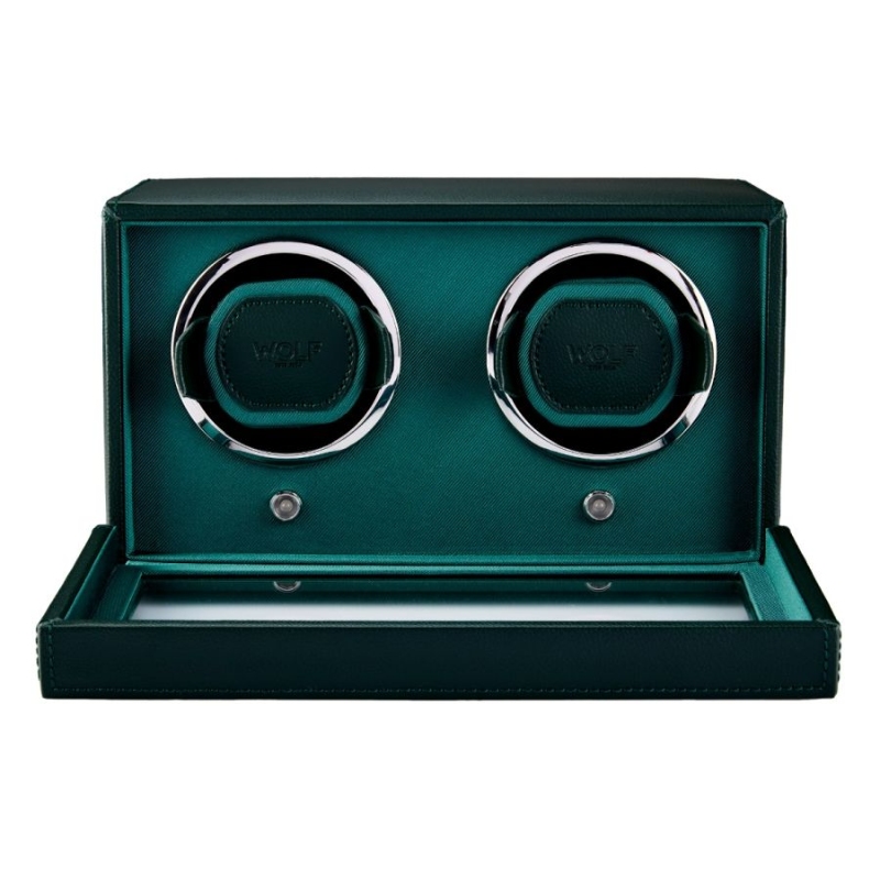 Wolf 1834 Green Cub Double Watch Winder