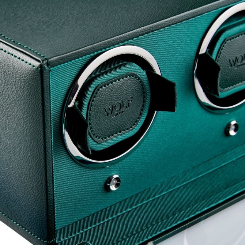 Wolf 1834 Green Cub Double Watch Winder