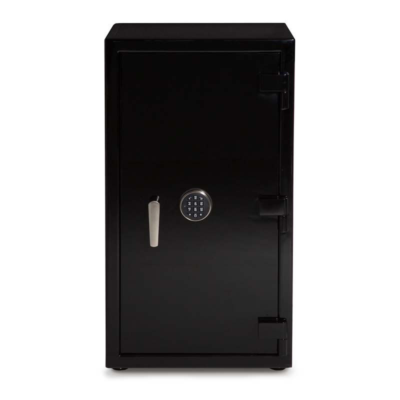 WOLF Atlas 12 Piece Winder Safe - Onyx Drawers Lined With Lusterloc