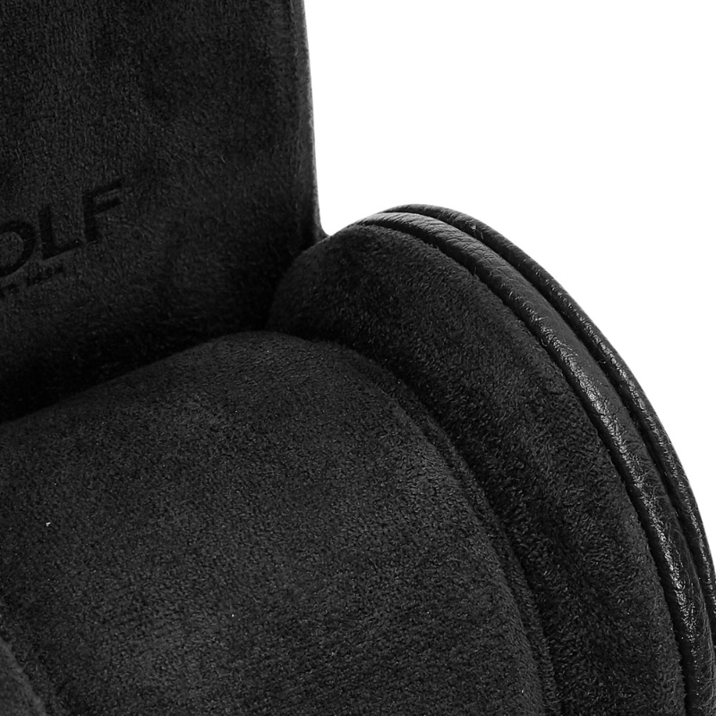 WOLF Black Single Watch Roll