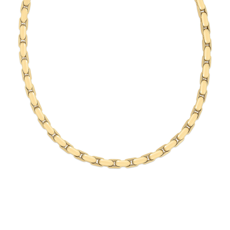 Roberto Coin 18K Yellow Gold Designer Gold Classic Link Necklace