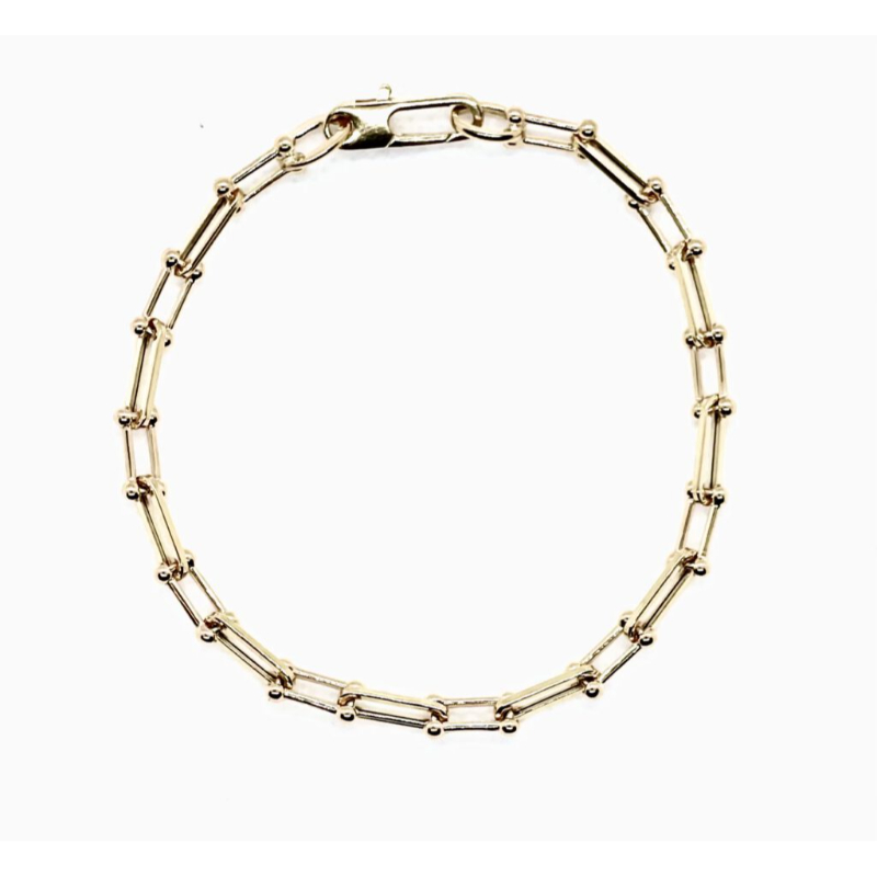 Roberto Coin 18K Yellow Gold Designer Gold Multi-Link Chain Bracelet