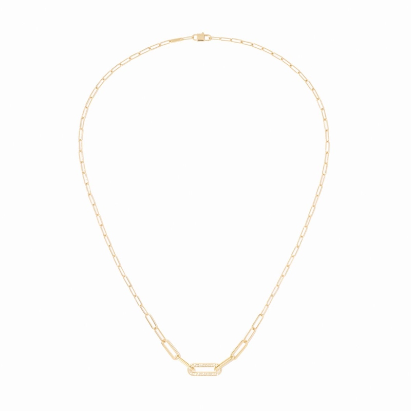 18K Yellow Gold Maillon Small Necklace