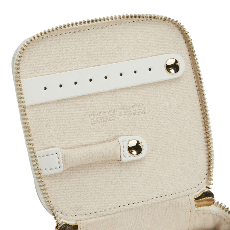 Wolf 1834 White Maria Zip Jewelry Cube