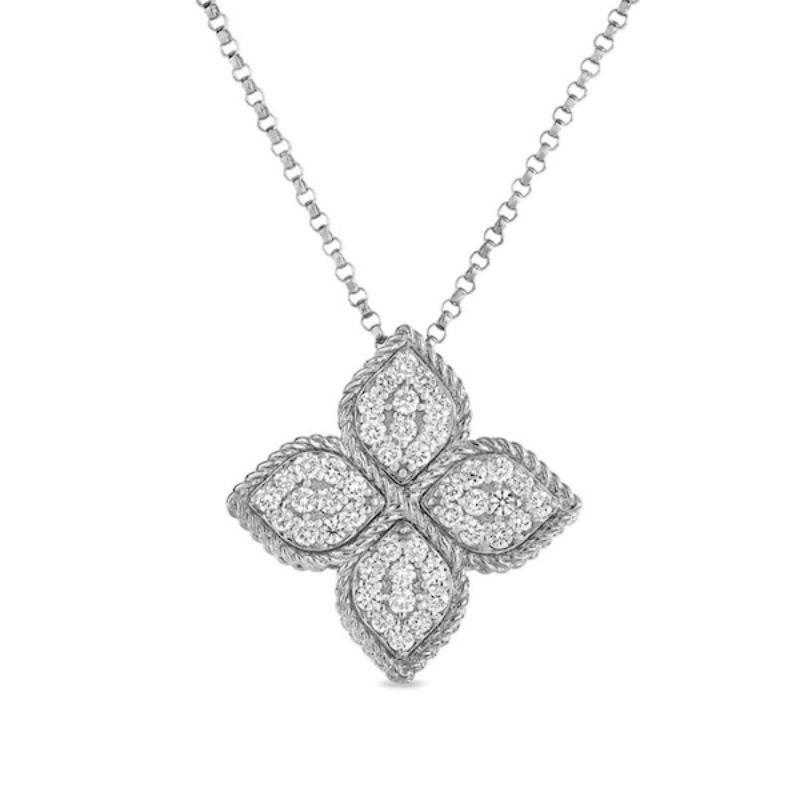 Roberto Coin Princess Flower Pendant