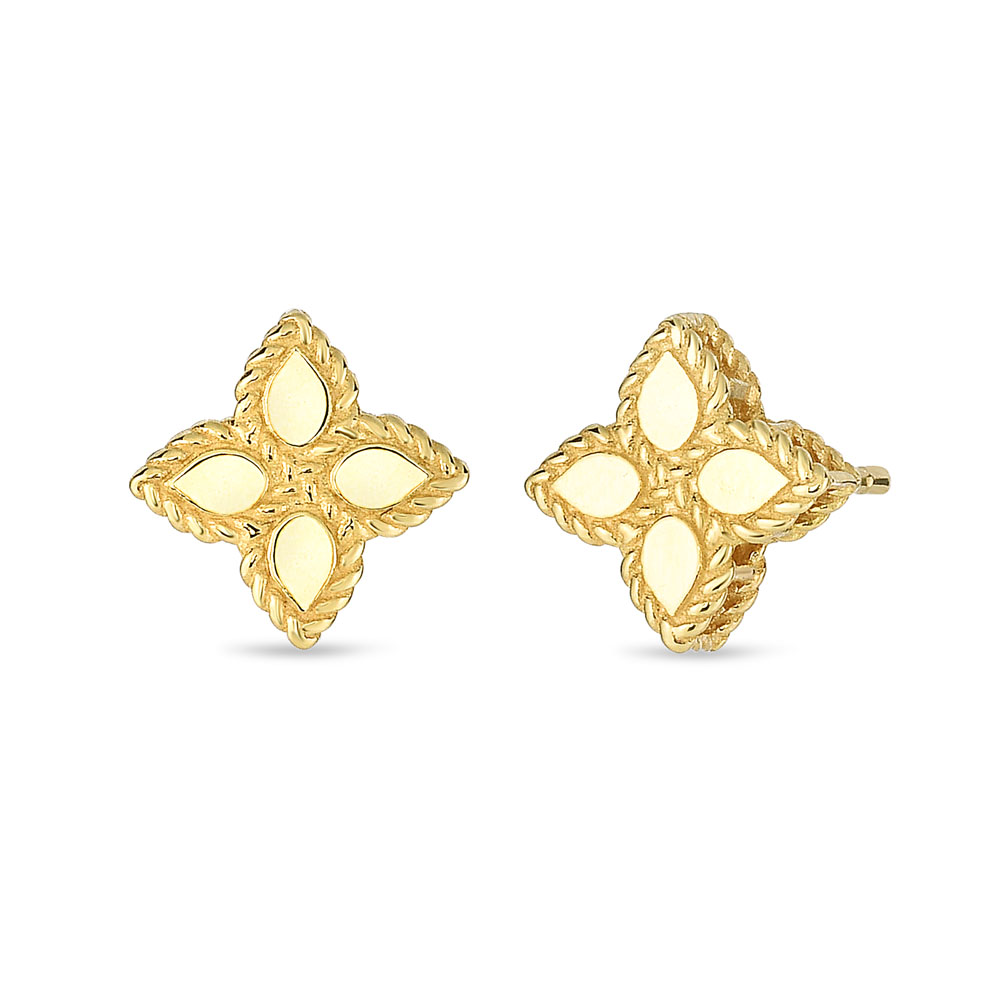 Roberto Coin Yellow Goldsmall Stud Earrings