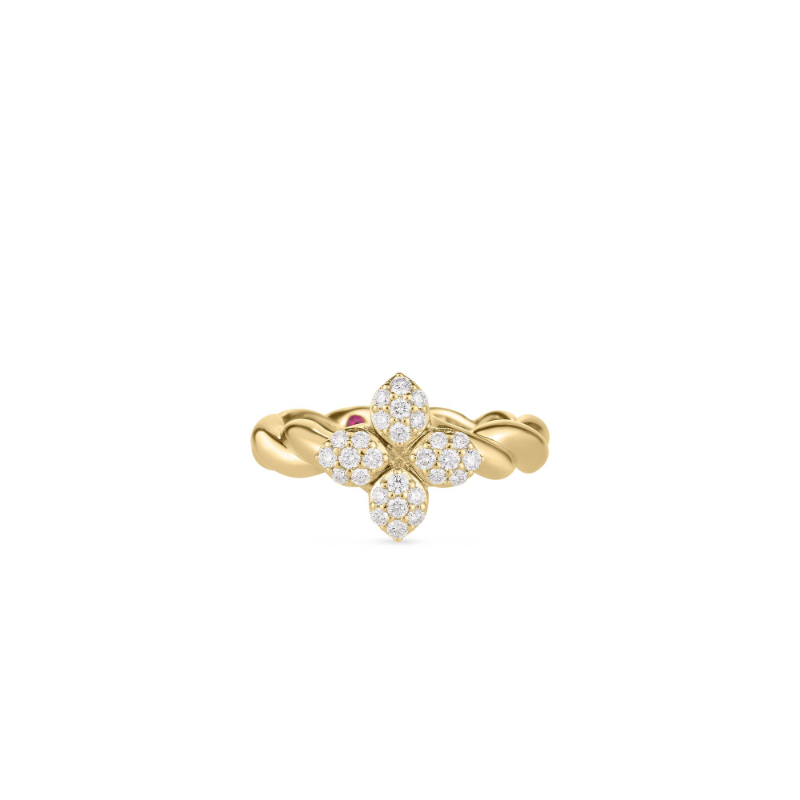 Roberto Coin 18K Yellow Gold Love In Verona Ring
