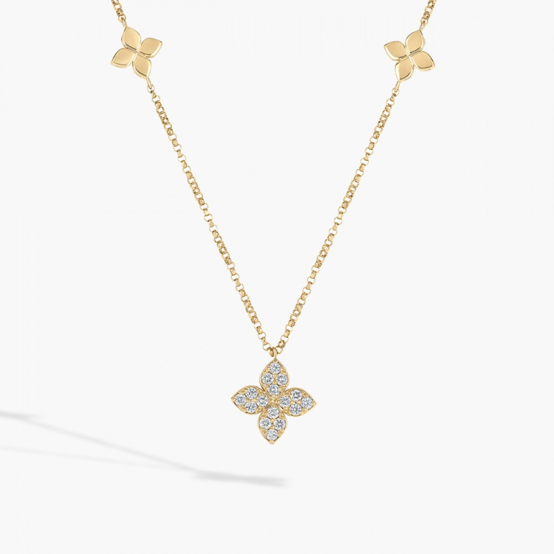 Roberto Coin 18K Yellow Gold Love By The Inch Necklace
