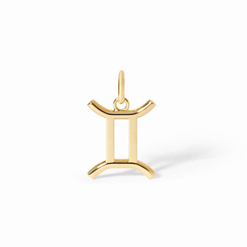 18K Yellow Gold Les Signes Gemini Small Pendant