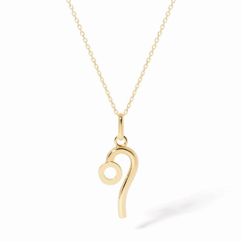 18K Yellow Gold Les Signes Leo Small Pendant