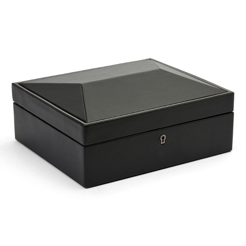 Wolf 1834 British Racing Black 8 Piece Watch Box
