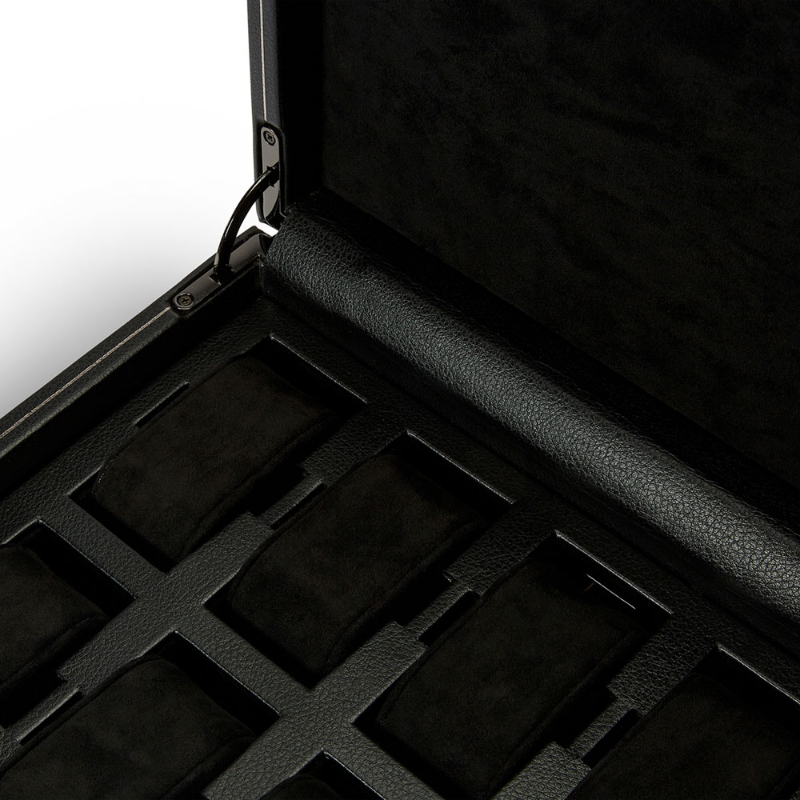 Wolf 1834 British Racing Black 8 Piece Watch Box