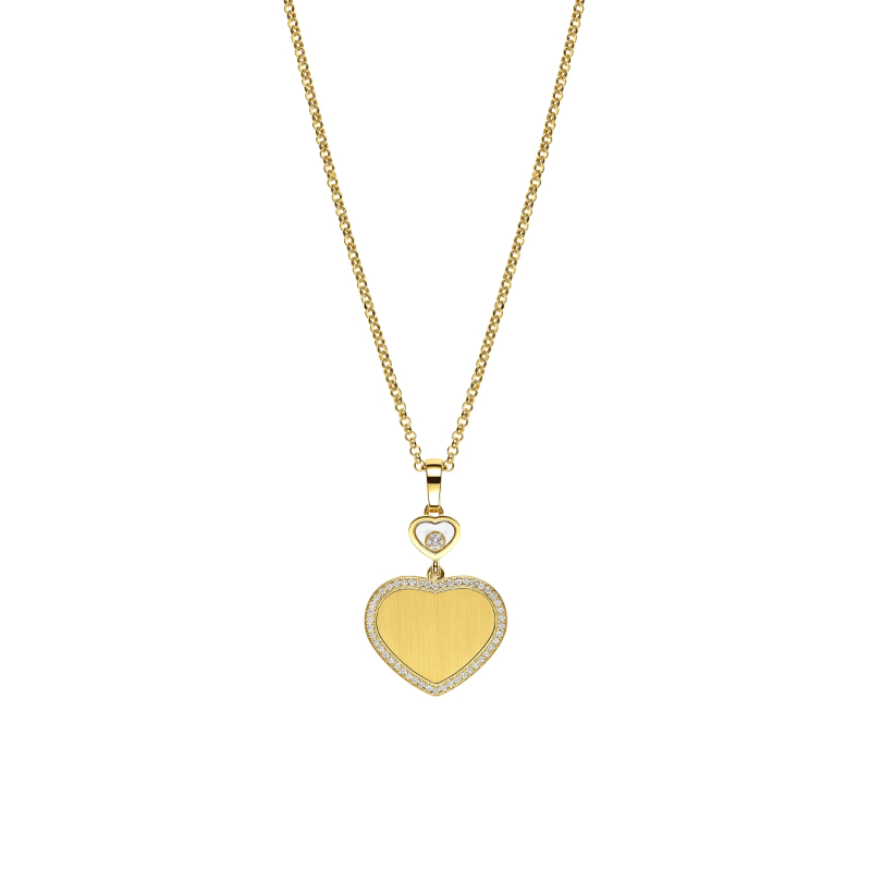 Chopard Happy Hearts Golden Heart Pendant