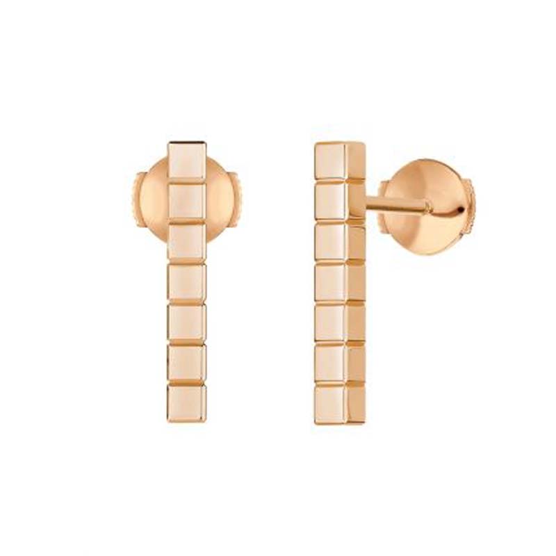 Chopard Ice Cube Pure Rose Gold Earrings