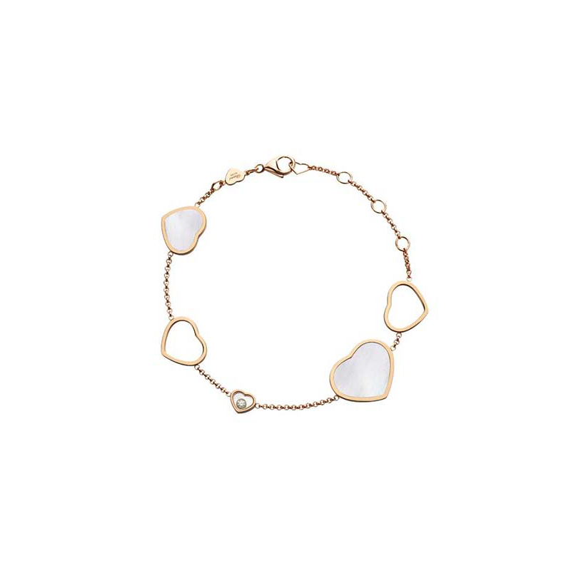 Chopard Happy Hearts Rose Gold Bracelet