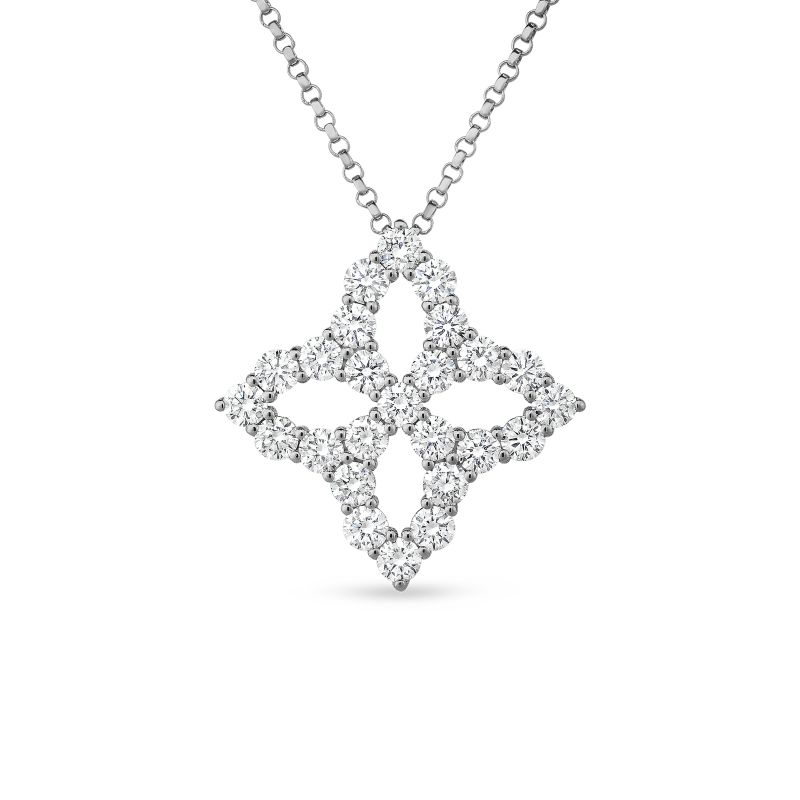 Roberto Coin Princess Flower Necklace