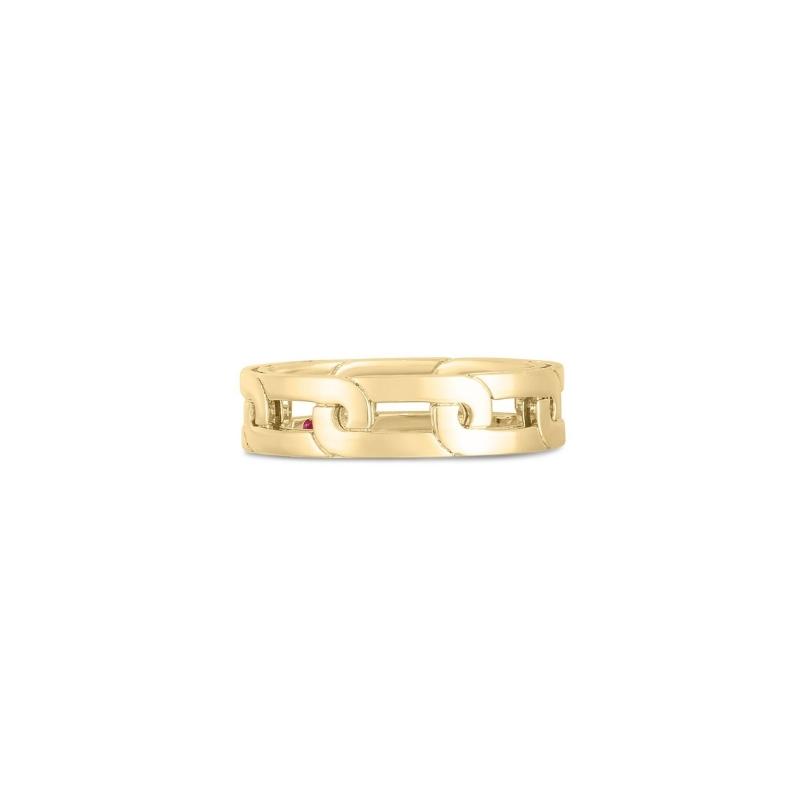 Roberto Coin 18K Yellow Gold Navarra Slim Ring