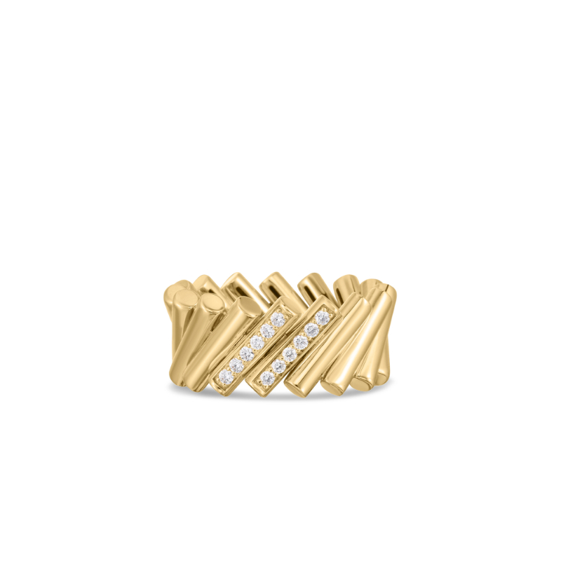 Roberto Coin 18K Yellow Gold Domino Ring