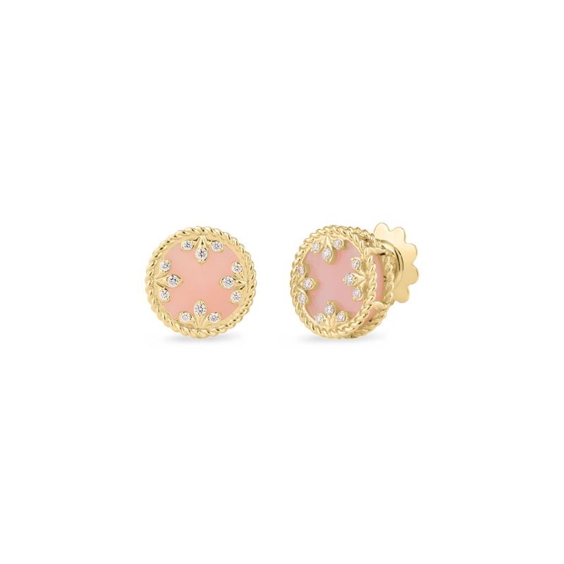 Roberto Coin Venetian Medallion Stud Earrings