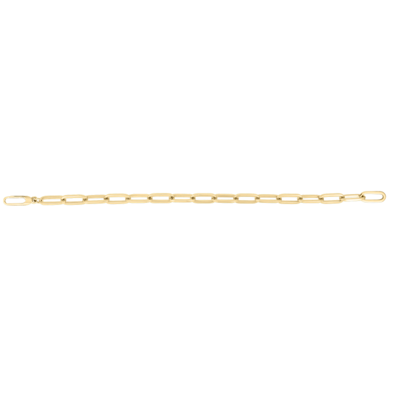 Roberto Coin 18K Yellow Gold Medium Gauge Paperclip Link Bracelet
